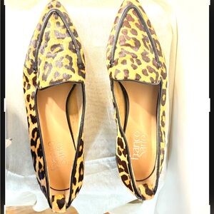 Franco Sarto, leopard print flats